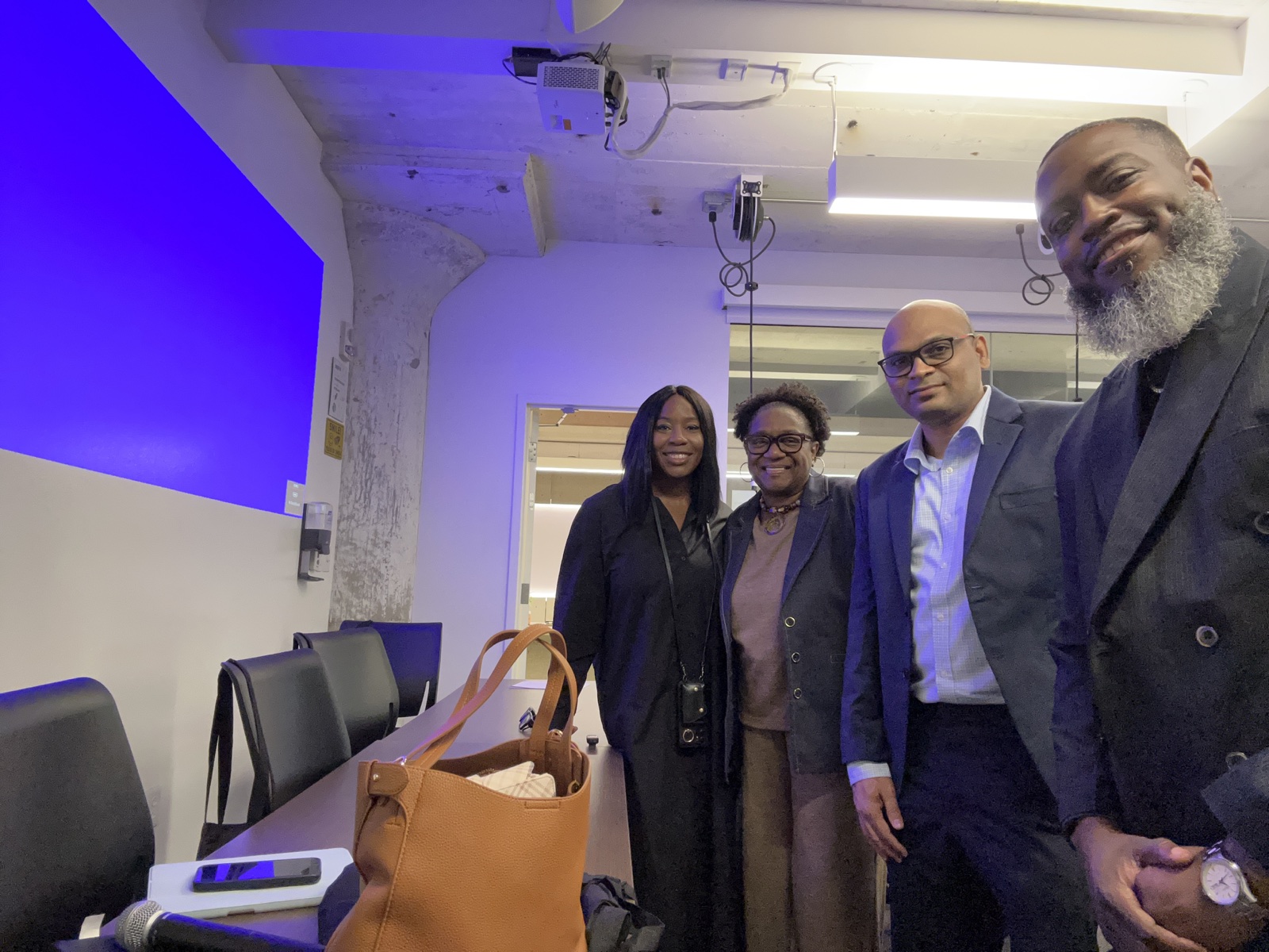 Ty Boyland with STAC Summit 2026 panel participants at Tech901 in Memphis